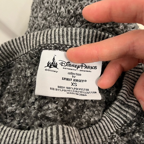 Disneyland Resort Spirit Jersey Fuzzy Sherpa Sweater XS - Picture 5 of 5